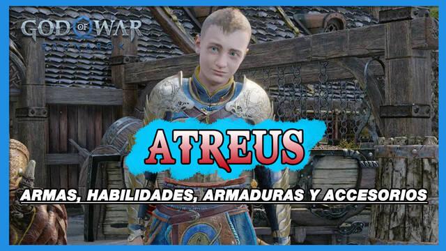 Atreus en God of War Ragnarok: armas, armaduras y accesorios - God of War: Ragnarok