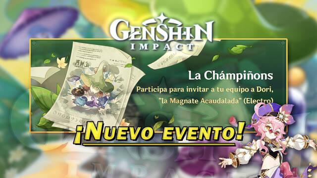Genshin Impact: Detalles y recompensas del evento La Chámpiñons