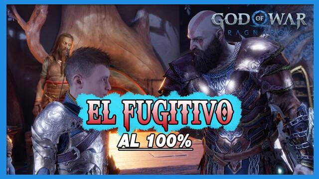 El fugitivo al 100% en God of War Ragnarok - God of War: Ragnarok