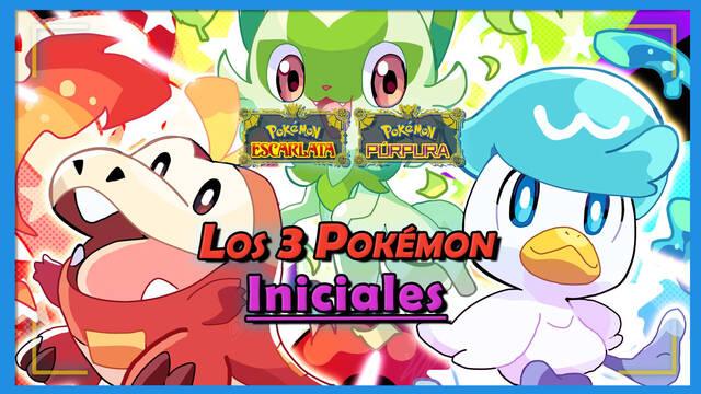 Pok�mon iniciales de Escarlata y P�rpura, sus evoluciones y caracter�sticas - Pok�mon Escarlata y P�rpura