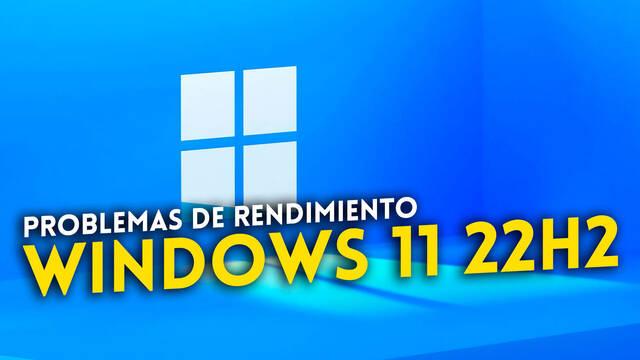 Problemas de Windows 11 22H2 con videojuegos