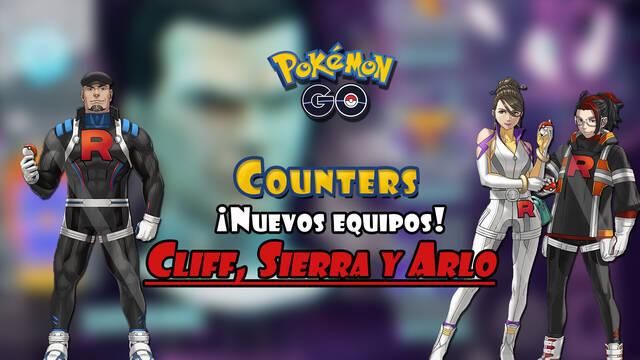 Pok�mon GO: Mejores counters para derrotar a los nuevos equipos de los l�deres Cliff, Sierra y Arlo del Team GO Rocket