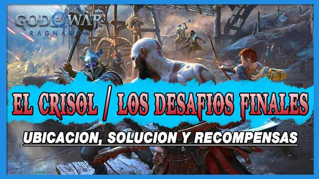 God of War Ragnarok: El Crisol y Los desaf�os finales, ubicaci�n, soluci�n y recompensas - God of War: Ragnarok