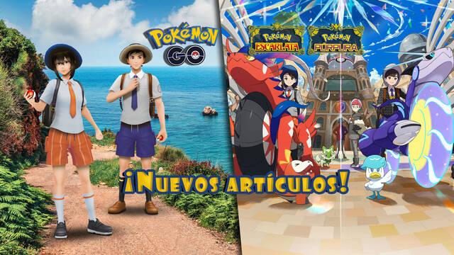 Pokémon GO celebra el estreno de Pokémon Escarlata y Púrpura con nuevos artículos especiales