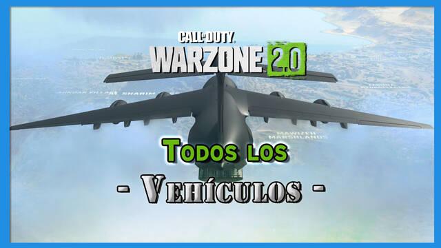 CoD Warzone 2.0: Todos los vehículos - Call of Duty: Warzone 2.0