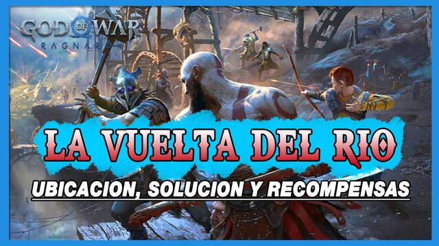 God of War Ragnarok: La vuelta del r�o, ubicaci�n, soluci�n y recompensas - God of War: Ragnarok