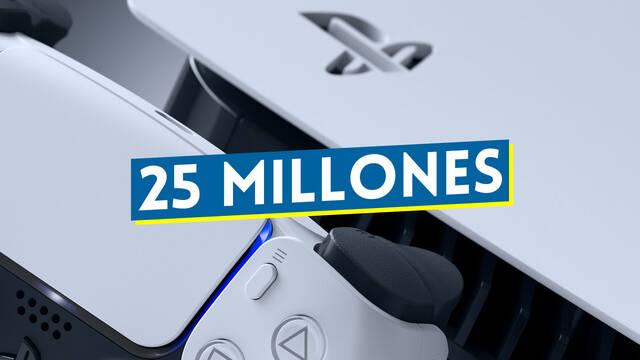 PS5 supera los 25 millones de consolas vendidas