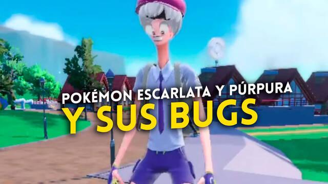 Pokémon Escarlata y Púrpura está lleno de bugs