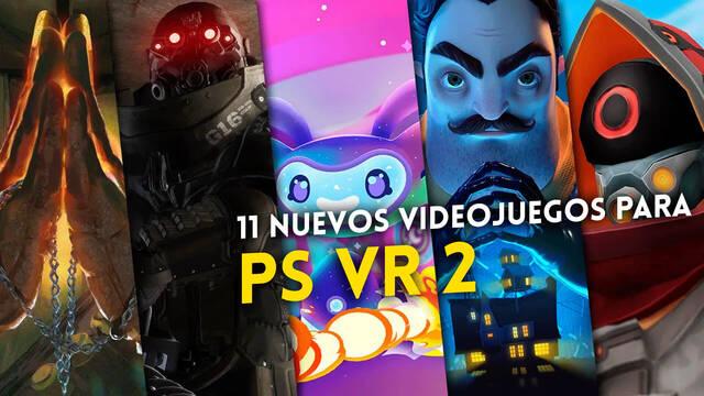 11 nuevos juegos para PS VR2