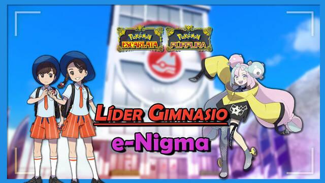 Líder e-Nigma en Pokémon Escarlata y Púrpura: Cómo ganar la Medalla Eléctrico - Pokémon Escarlata y Púrpura