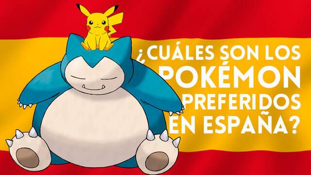 Encuesta de GAME sobre las preferencias de los españoles con Pokémon.
