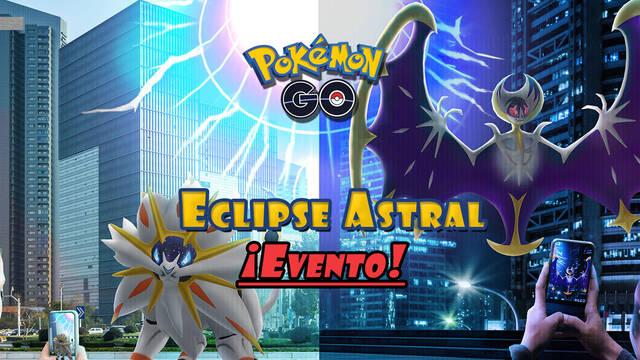 Eclipse Astral en Pokémon GO: Evento con debut de Solgaleo, Lunala y más