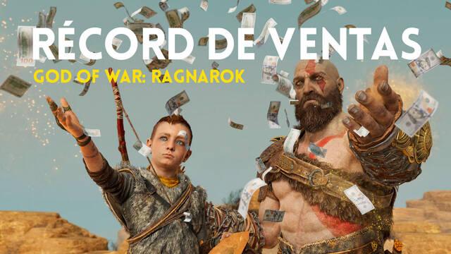 God of War: Ragnarok rompe récords de ventas en su semana de lanzamiento.