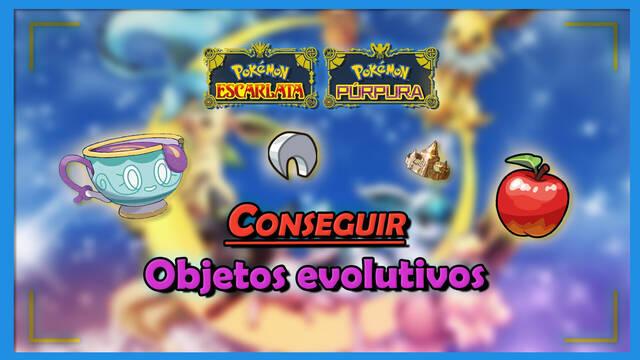 Todos los objetos evolutivos de Pokémon Escarlata y Púrpura y cómo conseguirlos - Pokémon Escarlata y Púrpura