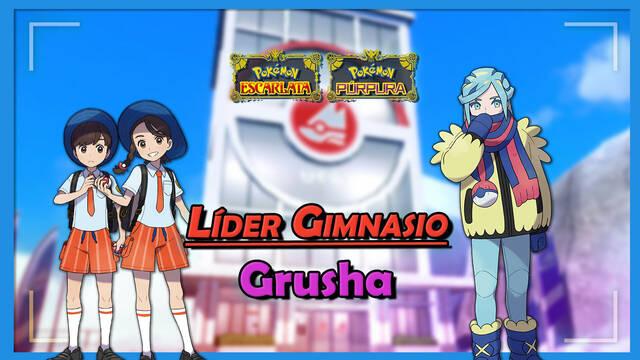Líder Grusha en Pokémon Escarlata y Púrpura: Cómo ganar la Medalla Hielo - Pokémon Escarlata y Púrpura