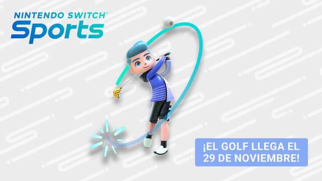 El Golf se añade de manera gratuita a Nintendo Switch Sports