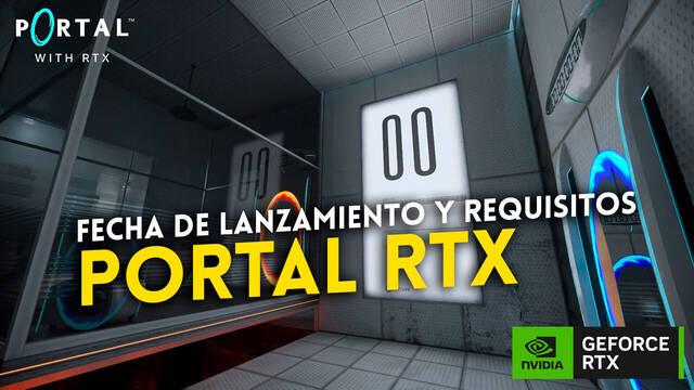 Fecha de lanzamiento de Portal RTX para PC