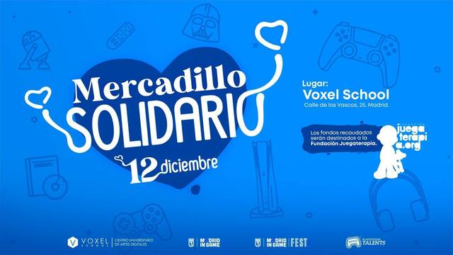 PlayStation y Juegaterapia llevarán a cabo un mercadillo solidario en Madrid