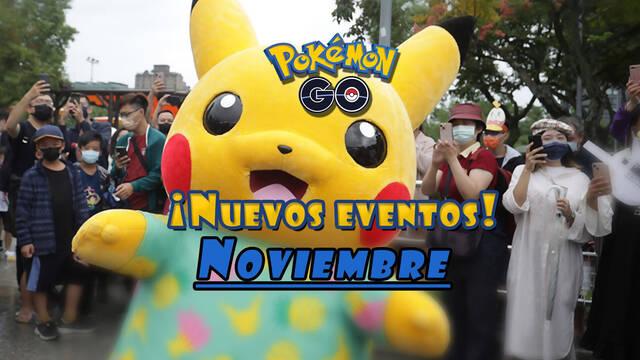 Todos los eventos anunciados de noviembre 2022 en Pok�mon GO