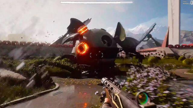 10 minutos de gameplay de Atomic Heart.