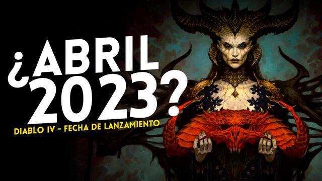 Diablo IV podría estrenarse en abril de 2023.