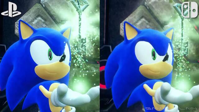 Comparativa de Sonic Frontiers en PlayStation 5 y Nintendo Switch