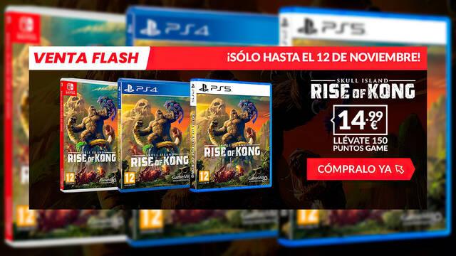 Skull Island: Rise of Kong de oferta en GAME por tiempo limitado en PlayStation y Switch