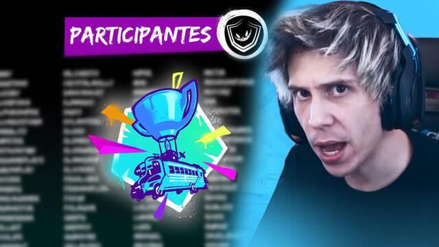 Lista de jugadores participantes del nuevo torneo del Rubius en Fortnite OG