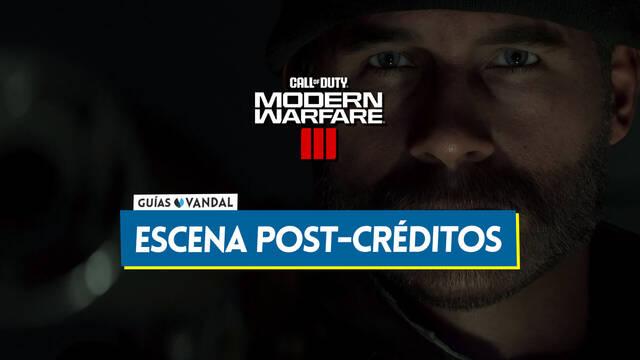 CoD Modern Warfare 3 (2023): Cómo ver la escena post-créditos y explicación - Call of Duty: Modern Warfare 3 (2023)