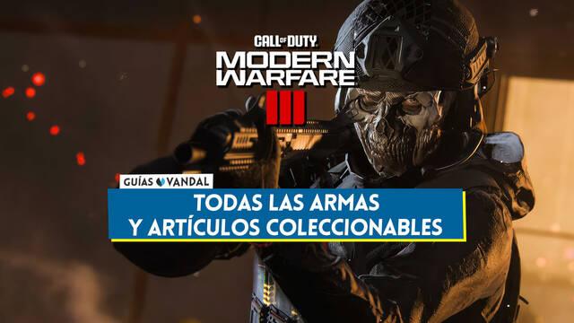 CoD Modern Warfare 3 (2023): TODAS las armas y artículos de misiones (Localización) - Call of Duty: Modern Warfare 3 (2023)