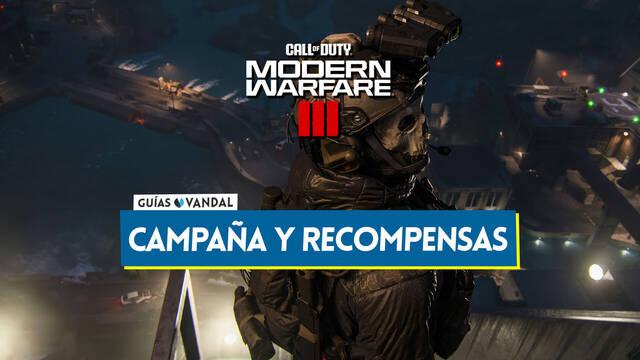 Campaña de CoD Modern Warfare 3: TODAS las misiones y recompensas especiales - Call of Duty: Modern Warfare 3 (2023)