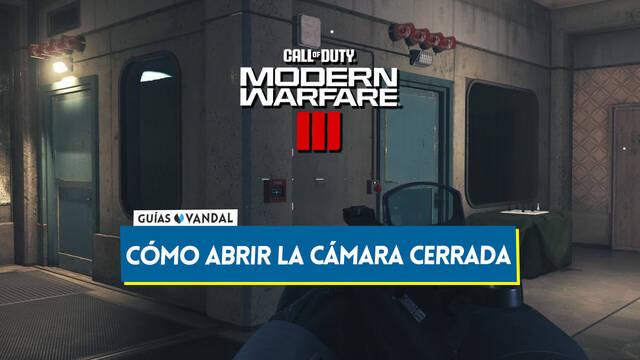 CoD MW 3 Zombis: Cómo abrir la cámara cerrada y encontrar los transmisores - Call of Duty: Modern Warfare 3 (2023)