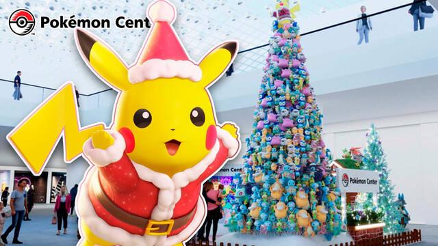 Pok�mon tendr� su propio �rbol de Navidad de peluche en Londres.