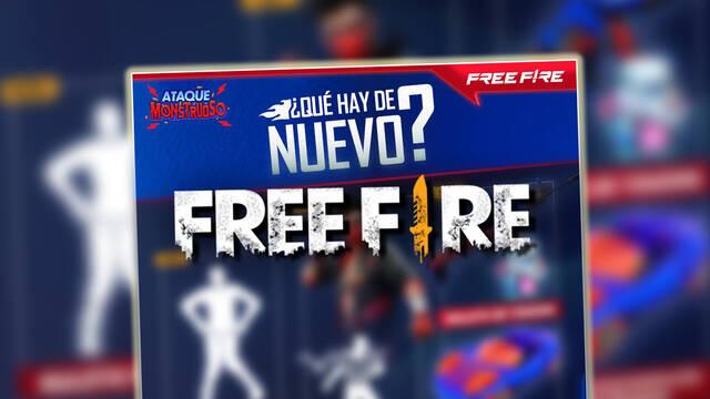 FREE FIRE MAX | Agenda semanal del 22 al 28 de noviembre: Todas las novedades de la tienda