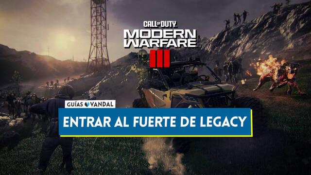 CoD MW 3 Zombis: C�mo entrar al Fuerte de Legacy, ubicaci�n y recompensas - Call of Duty: Modern Warfare 3 (2023)