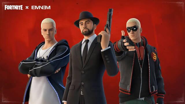 Eminem invade Fortnite con tres skins y la participación en el evento Big Bang 