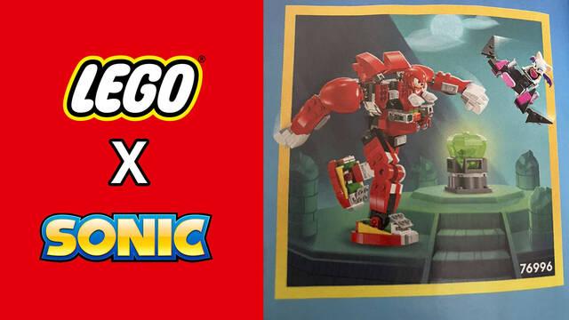 Sonic ampl�a su presencia en Lego en un set con Knuckles y Rouge, seg�n una filtraci�n
