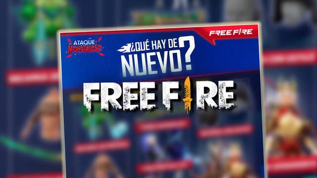 FREE FIRE MAX | Agenda semanal del 29 de noviembre al 5 de diciembre: Todas las novedades de la tienda