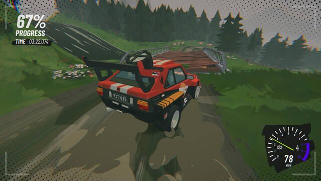 Este indie de carreras parece sacado de un anime y va a encantar a los fans de los juegos de rally