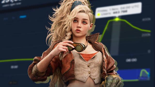 Exitazo de Monster Hunter Wilds en Steam: Casi medio mill�n de personas jugaron a la vez a su beta abierta en PC.