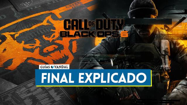 Final explicado de la campa�a de Call of Duty: Black Ops 6 - Call of Duty: Black Ops 6