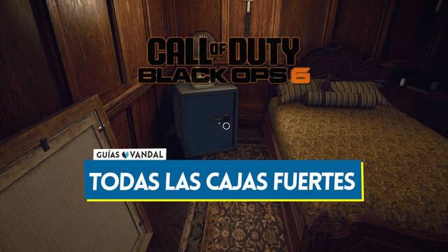 CoD Black Ops 6: TODAS las cajas fuertes de la campa�a - Localizaci�n - Call of Duty: Black Ops 6