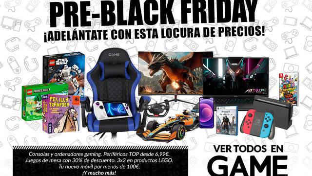 GAME Espa�a anuncia numerosas ofertas como anticipo al Black Friday