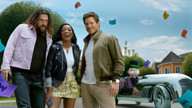 Will Farrell, Chris Pratt y Jason Momoa protagonizan la espectacular campa�a de publicidad de Monopoly GO!