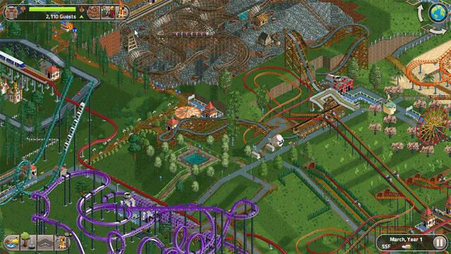 RollerCoaster Tycoon Classic ya tiene fecha de lanzamiento en Nintendo Switch
