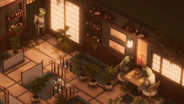 Midori no Kaori juego relajante restaurante japon�s