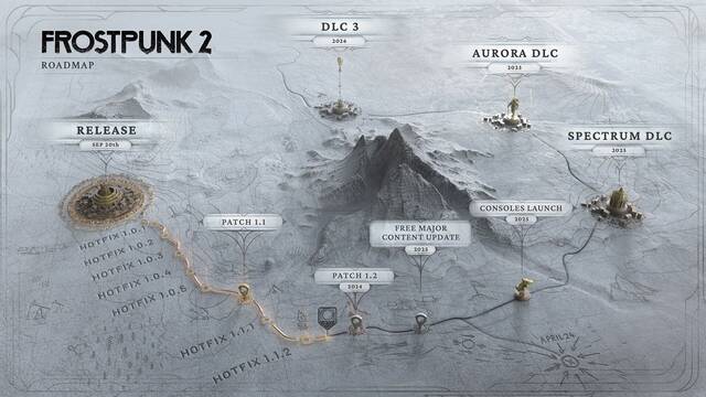 El desafiante juego de estrategia Frostpunk 2 revela su hoja de ruta, incluido cu�ndo llegar� a consolas