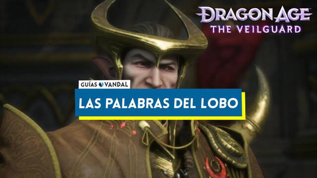 Las palabras del Lobo al 100% en Dragon Age: The Veilguard - Dragon Age: The Veilguard