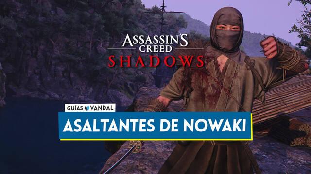 Asaltantes de Nowaki en Assassin's Creed Shadows Las garras de Awaji (Localizaci�n) - Assassin's Creed Shadows