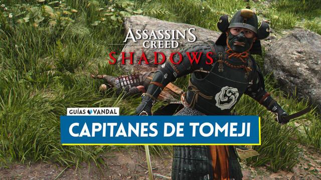 D�nde est�n los capitanes de Tomeji en Assassin's Creed Shadows Las garras de Awaji - Assassin's Creed Shadows